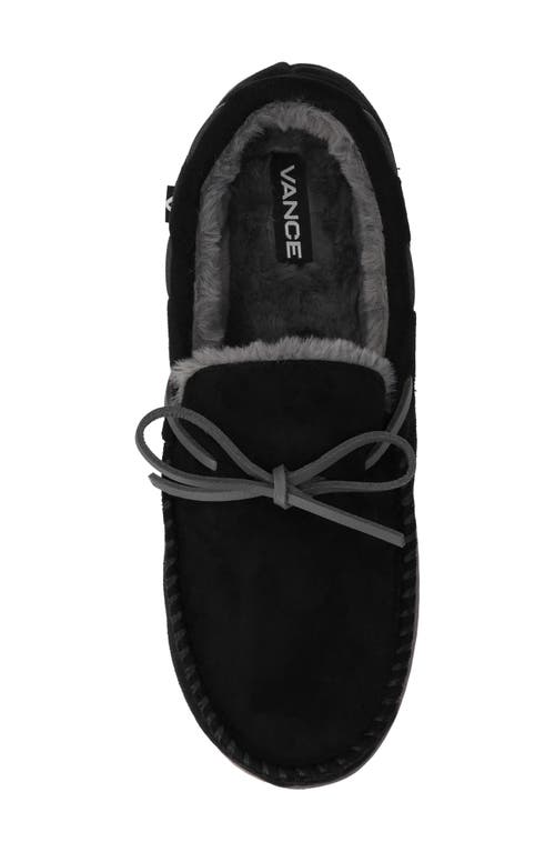 Taft Hayden Faux Fur Lined Slipper In Black
