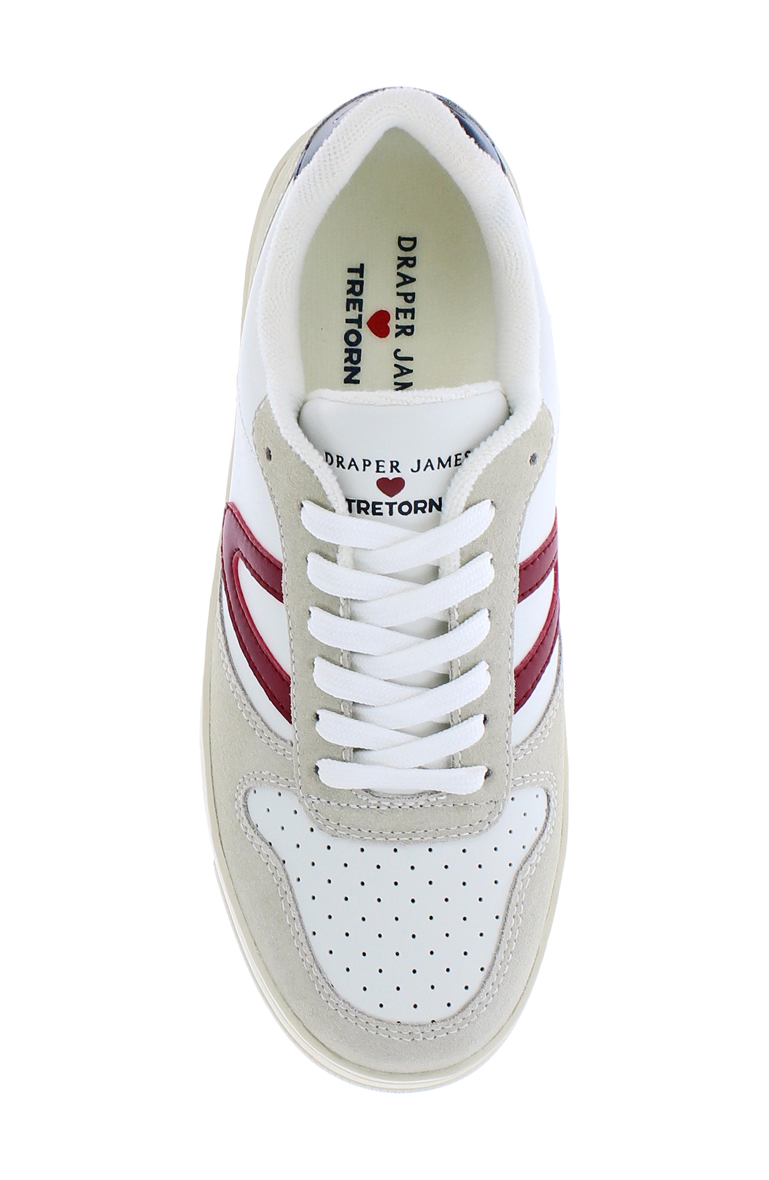 Tretorn x Draper James Stadium Sneaker, Alternate, color, 