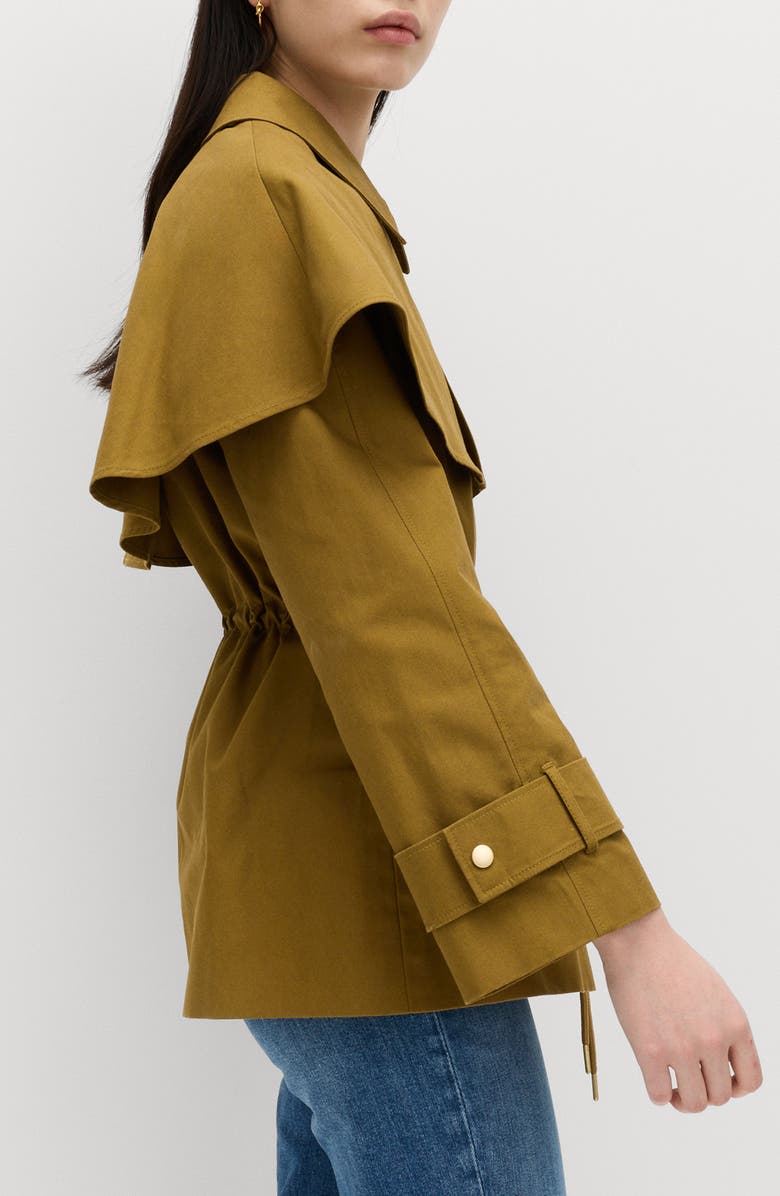 M&S Cherry Field Cape Parka, Alternate, color, Brown