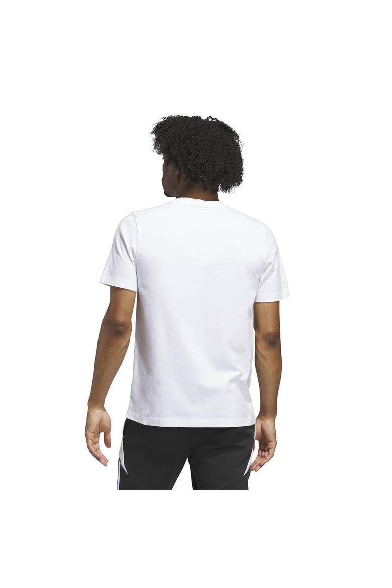 Men's adidas White Italy National Team Jersey Hook T-Shirt, Alternate, color, White