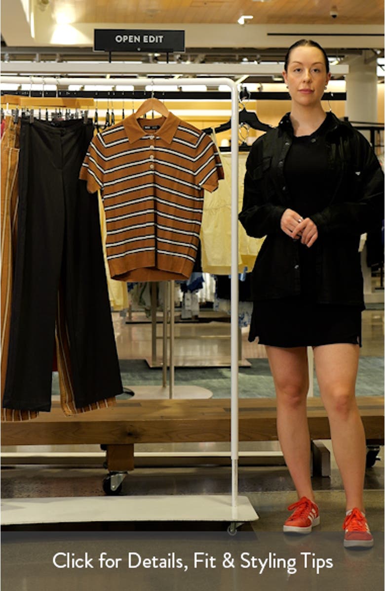 Stripe Polo Sweater, sales video thumbnail