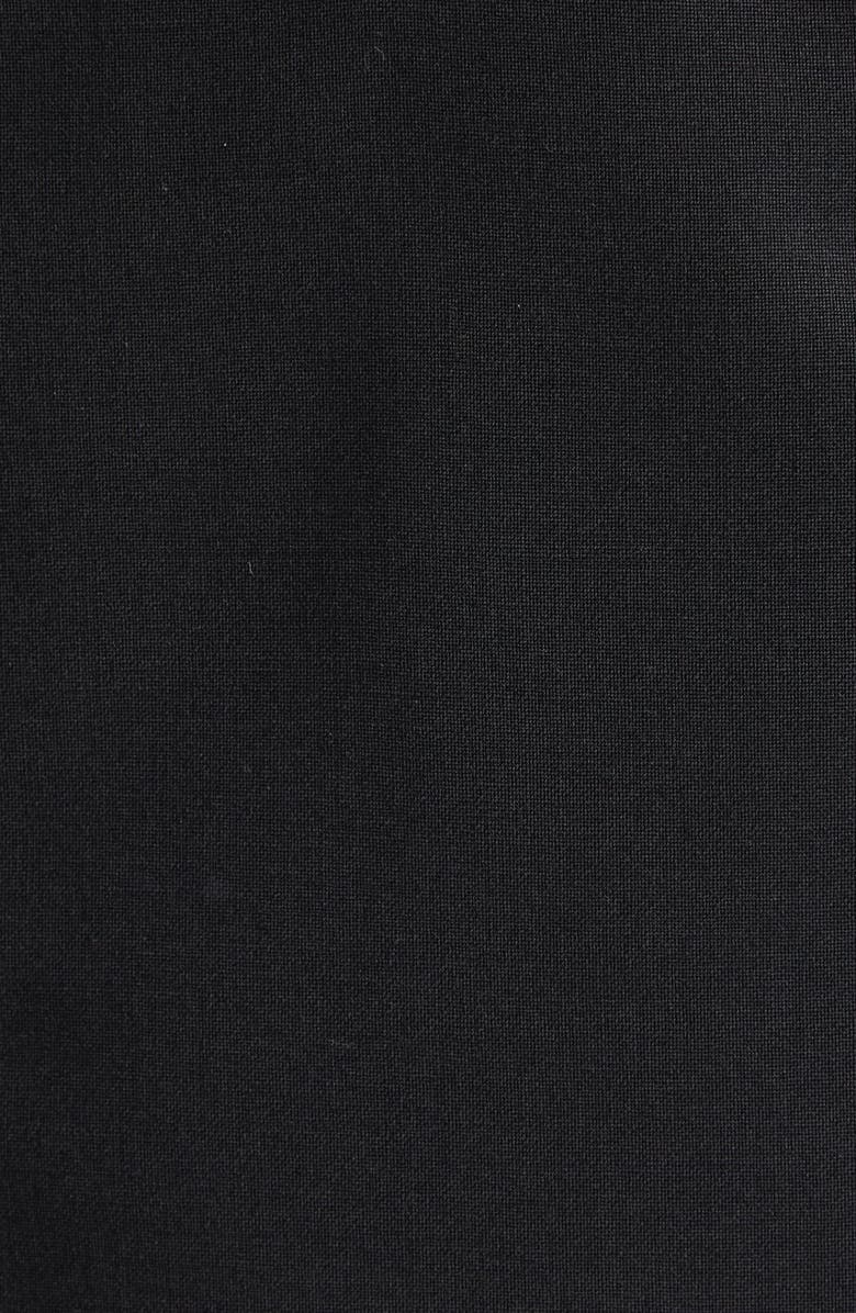 Alexander Wang Prestyled Pleated Skort with Detachable Chain Detail, Alternate, color, Black/ White