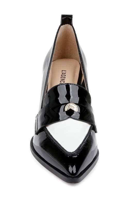 L Agence L'agence Mallory Pointed Toe Pump In Multi