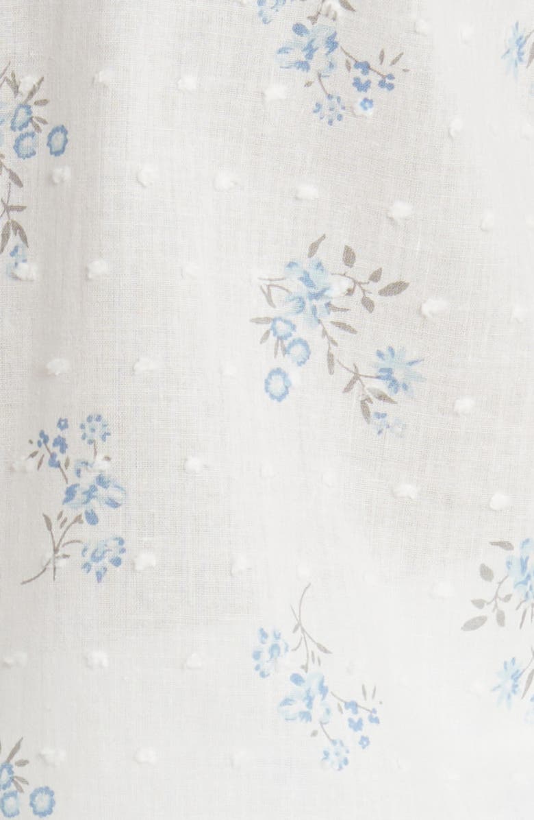 YELLOW THE LABEL Rosy Catching Floral Short Sleeve Button-Up Shirt & Shorts Set, Alternate, color, 