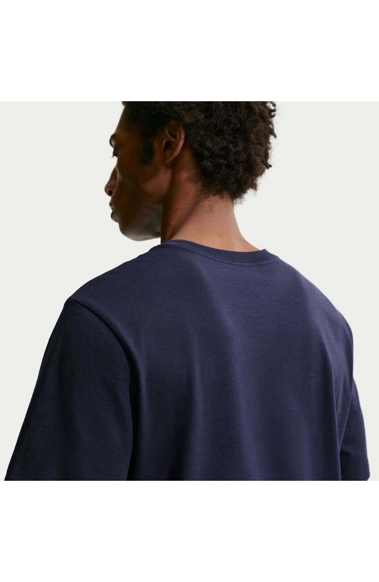 Nike Men's Nike Blue France National Team Wordmark T-Shirt, Alternate, color, Blue