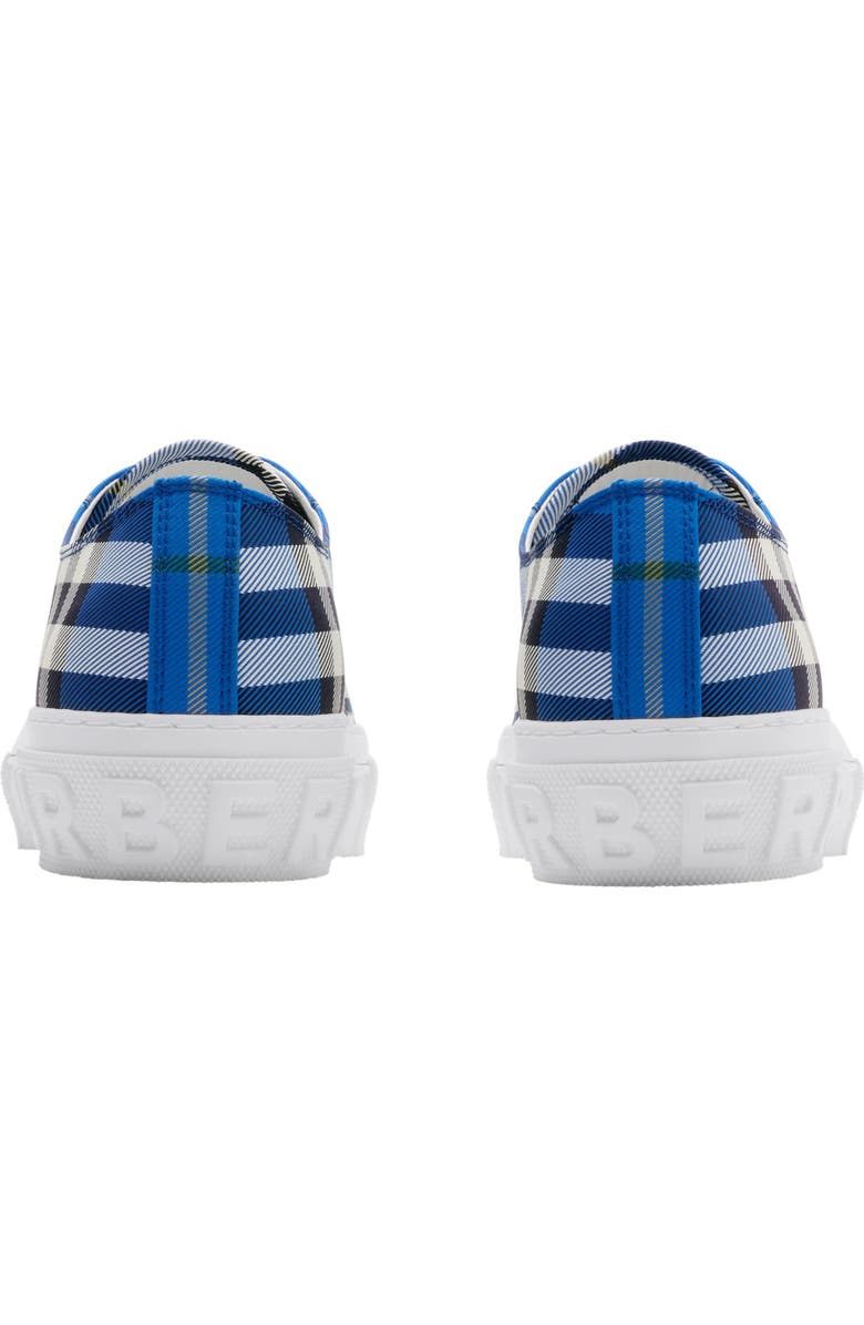Burberry Jack Check Low Top Sneaker, Alternate, color, Hyacinth