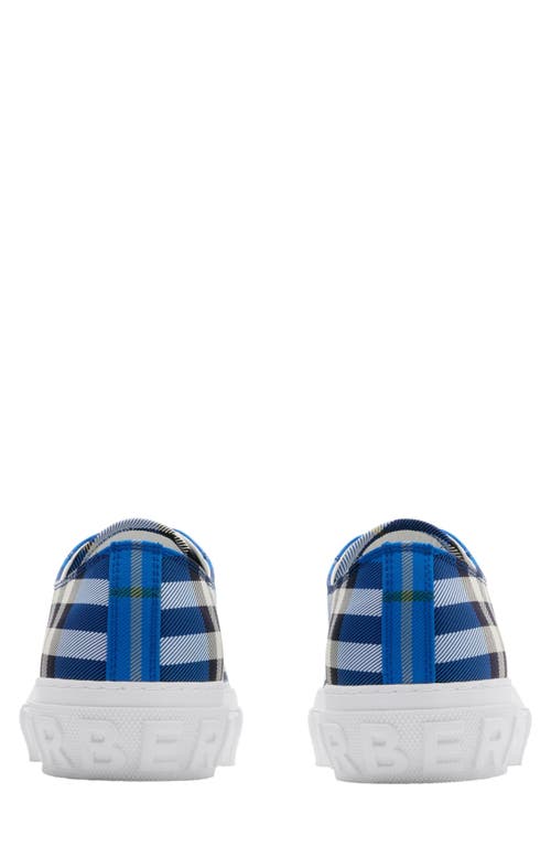Burberry Check Nylon Blend Sneakers