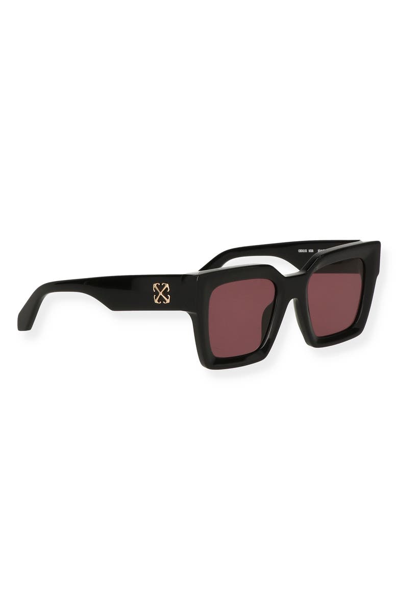 Off-White Jackson 50mm Square Sunglasses, Alternate, color, 