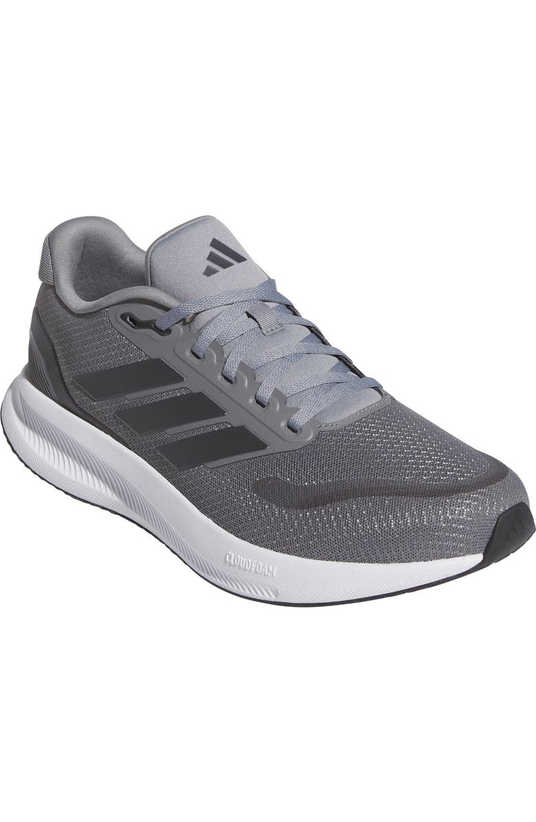 adidas Run Falcon 5 Running Shoe, Main, color, Grey/ Carbon/ White