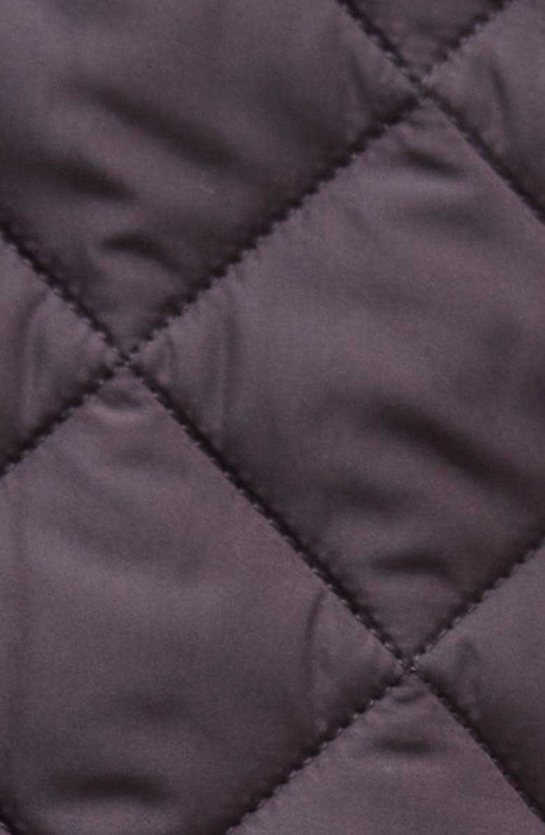 Barbour New Lowerdale Diamond Quilted Vest, Alternate, color, Black Oak