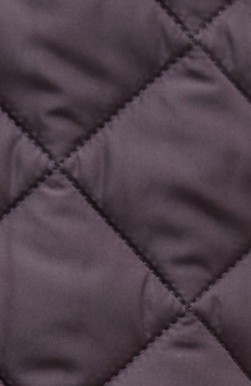 Barbour New Lowerdale Diamond Quilted Vest In Brown