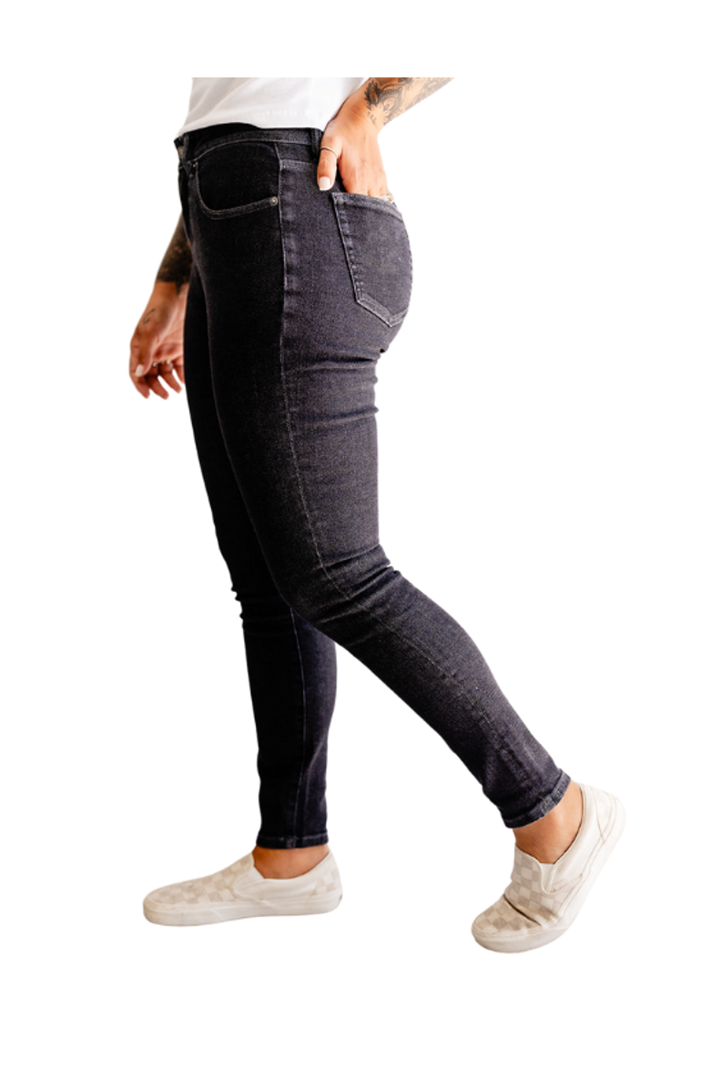 Dapper Boi Skinny Dark Grey Jeans, Alternate, color, Dark Grey