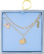 Leith Layered Charm Pendant Necklace