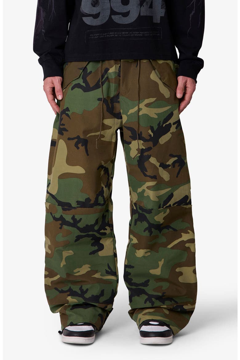 Camo Baggy Pants, Main, color, CAMO