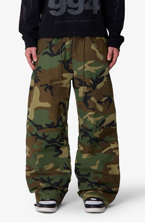 Camo Baggy Pants