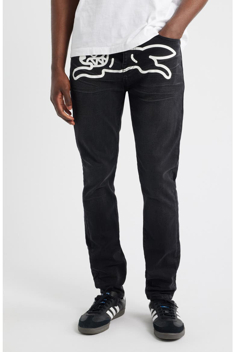 Chocolate Fit Jeans, Main, color, BLACK CHERRY
