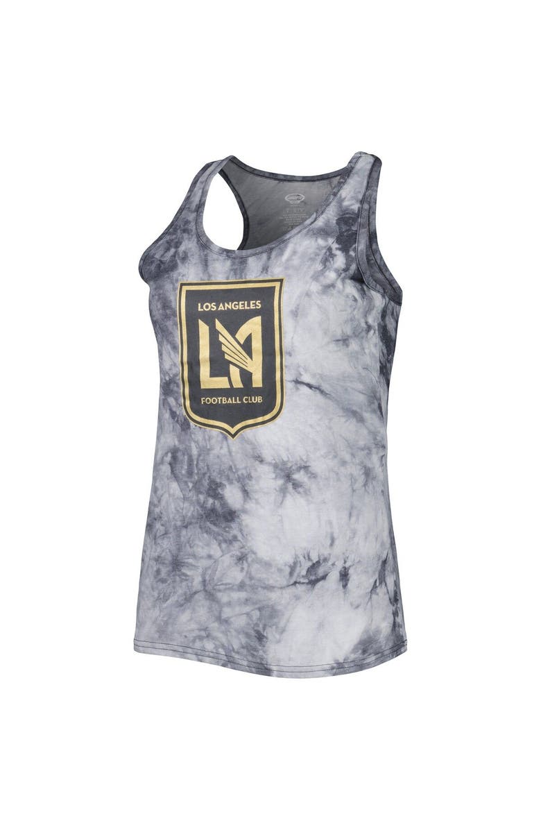 CONCEPTS SPORT Women's Concepts Sport Charcoal LAFC Billboard Tank Top & Shorts Sleep Set, Alternate, color, 