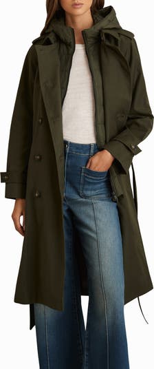 DOUBLE SHADE TRENCH COAT(－) Mass Effect N7 Trench Coat x Volante Waterproof Jacket 100