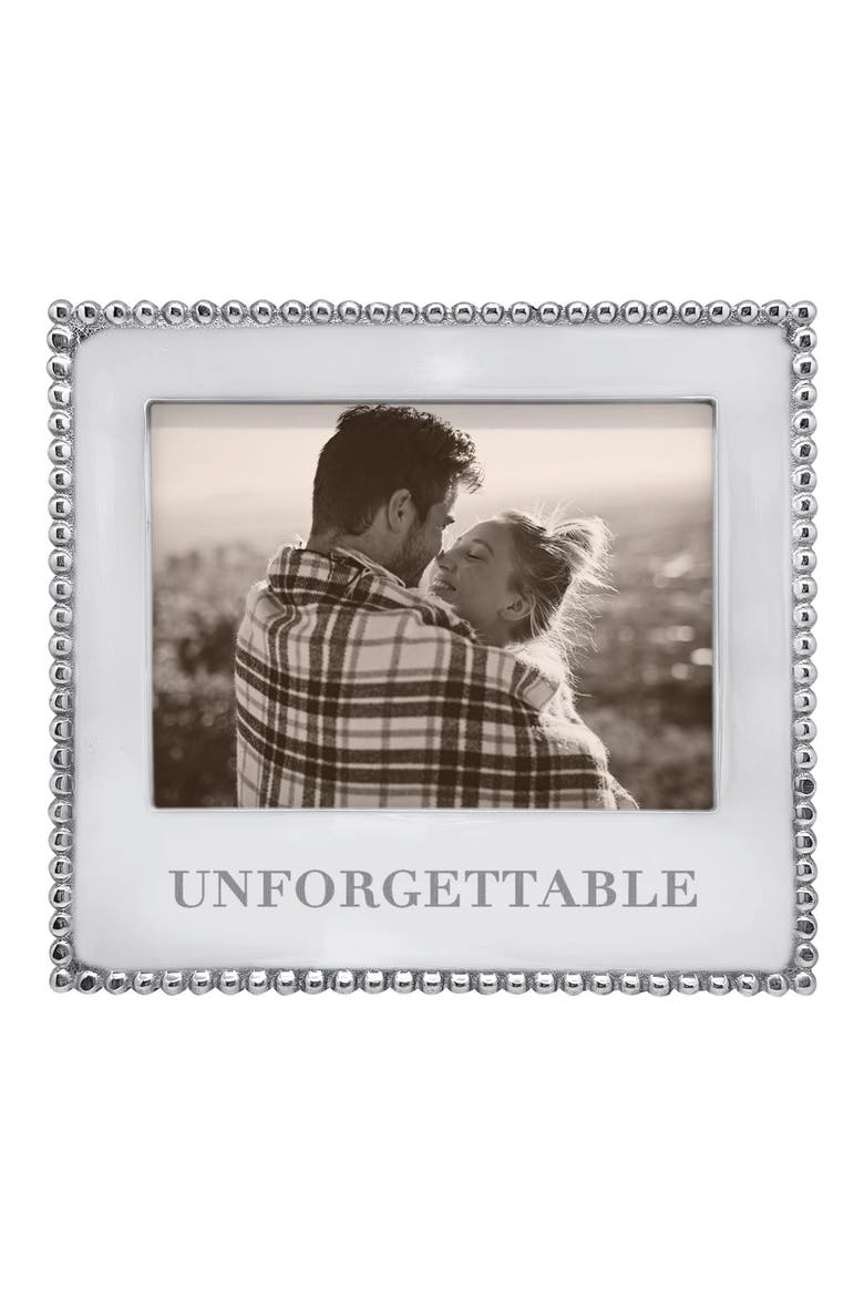 Unforgettable 4 x 6-Inch Picture Frame, Main, color, SILVER