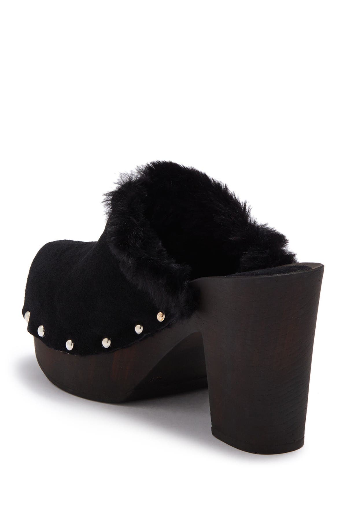 Charles David Limited Faux Fur Clog, Alternate, color, 