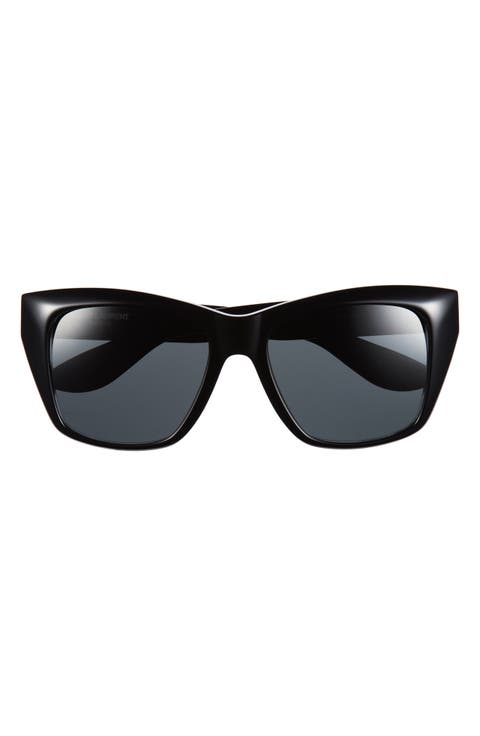 SL 923 55mm Square Cat Eye Sunglasses