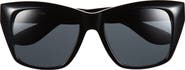 Saint Laurent SL 923 55mm Square Cat Eye Sunglasses