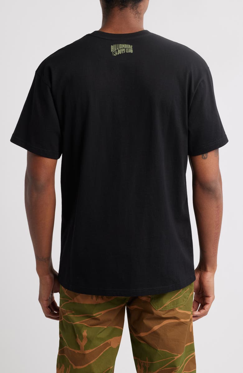 Billionaire Boys Club Astronaut Cotton Graphic T-Shirt, Alternate, color, Black