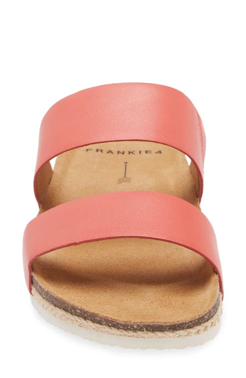Frankie4 Maria Iii Slide Sandal In Coral