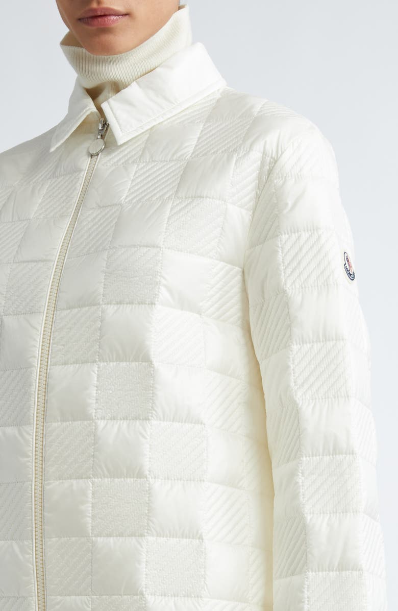 Moncler Quilted Nylon Jacket, Alternate, color,