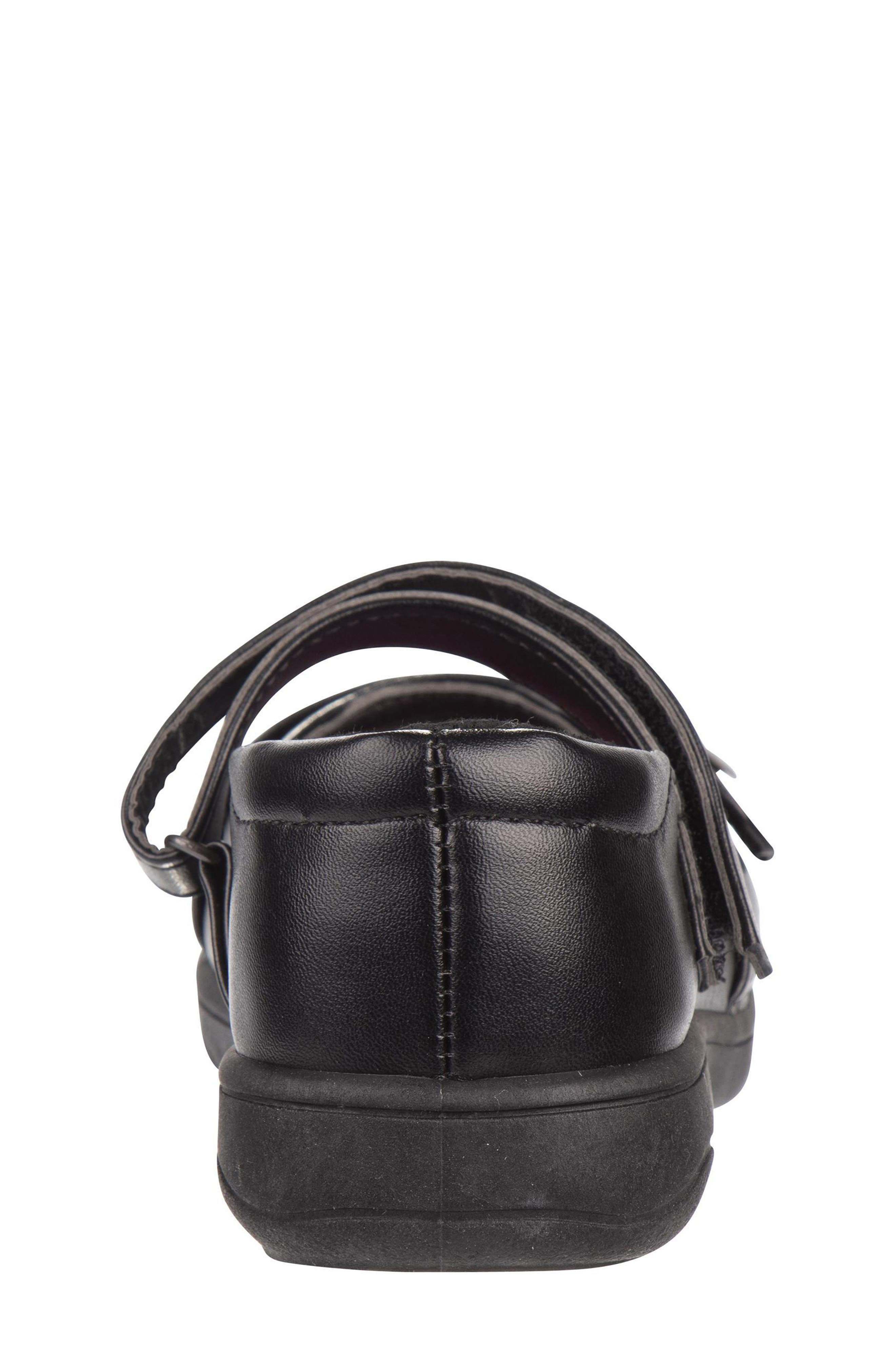 Kids' Buckle Mary Jane Flat, Alternate, color, BLACK