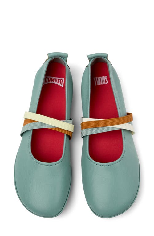 Shop Camper Right Nina Flat In Medium Green