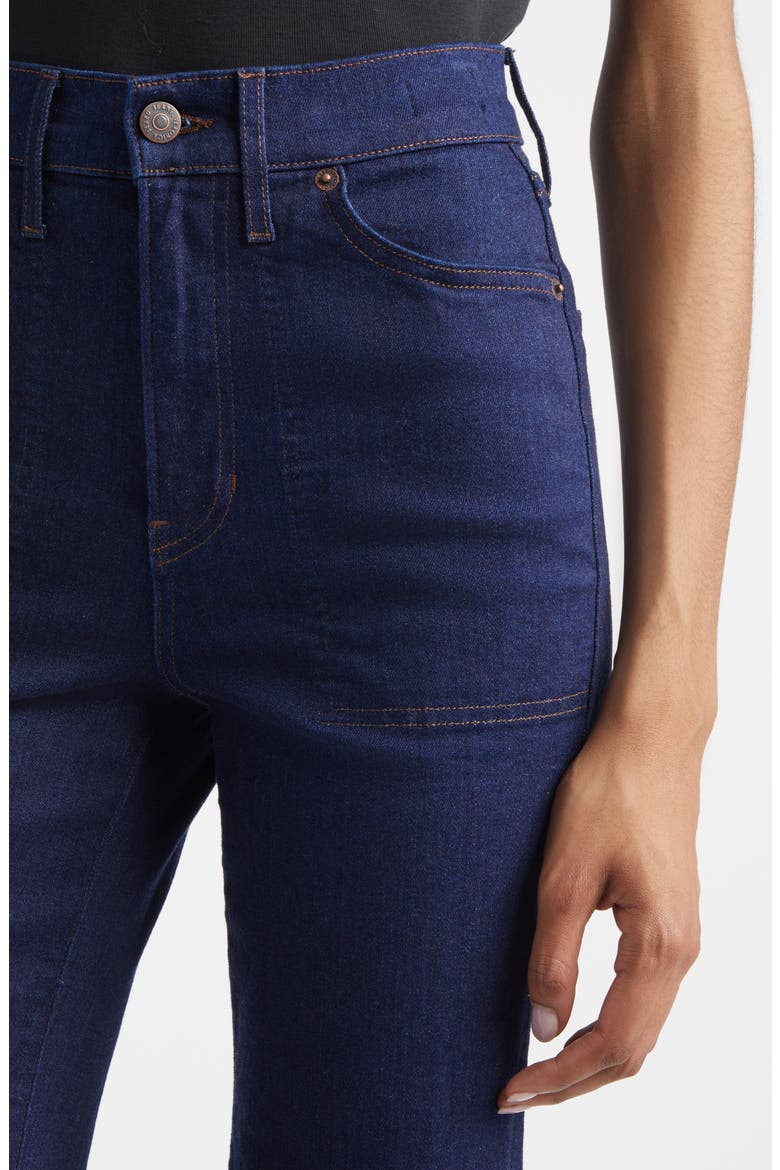 Crosbie High Waist Slim Wide Leg Jeans, Alternate, color, INDIGO RINSE