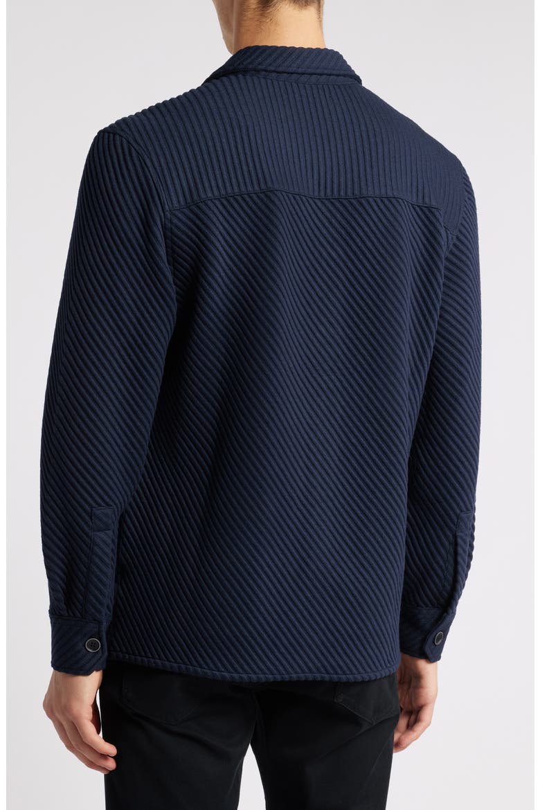 Hoffburg Jacquard Overshirt, Alternate, color, NAVY