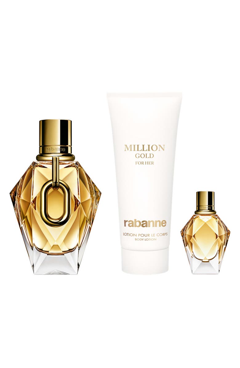 Rabanne Million Gold for Her Eau de Parfum Set (Limited Edition) $220 Value, Alternate, color, 