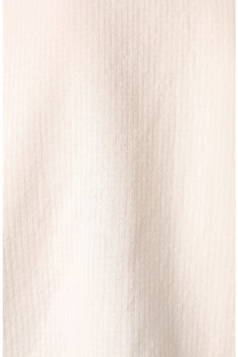 Mariah Solid Button-Up Shirt, Alternate, color, WHITE