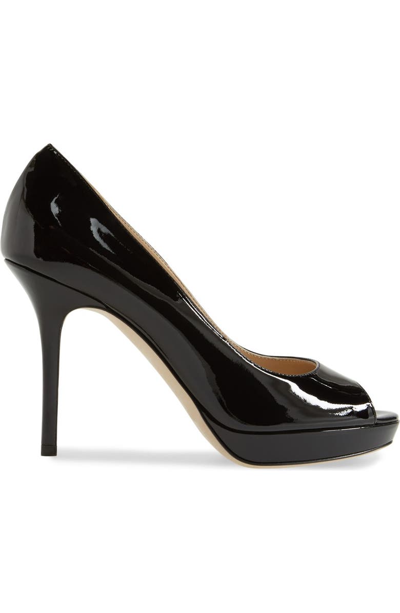 Jimmy Choo 'Luna' Peep Toe Platform Pump, Alternate, color,