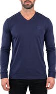Maceoo Rissa V-Neck Long Sleeve T-Shirt