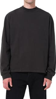 AGOLDE Asha Long Sleeve Cotton T-Shirt