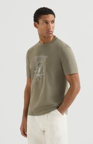 Brunello Cucinelli T-shirt with print