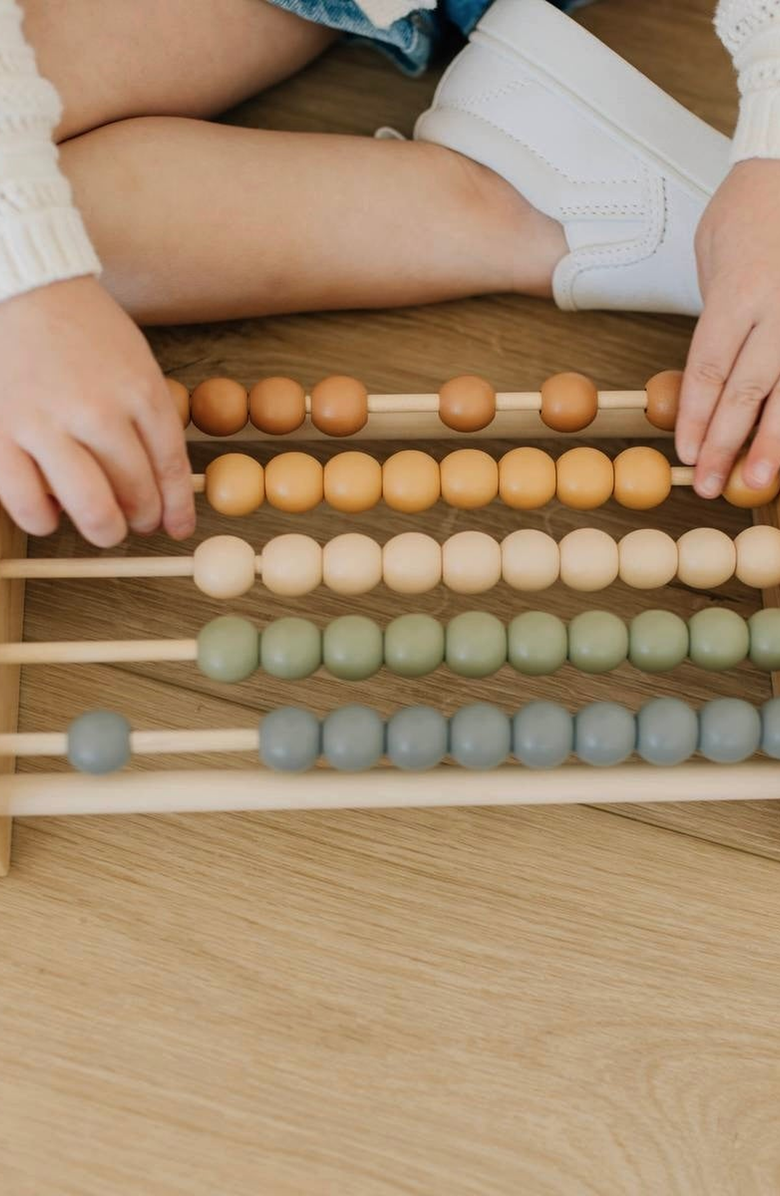 BROOKLYN NEUTRAL Wooden Abacus, Alternate, color, Neutral Tones