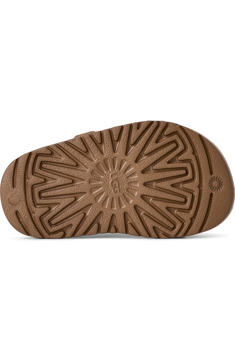 UGG<sup>®</sup> Kids' GoldenGlow Water Friendly Sandal, Alternate, color, Bison Brown
