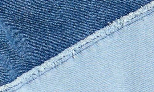 Shop Tractr Kids' Patchwork Flare Jeans In Aged Patch