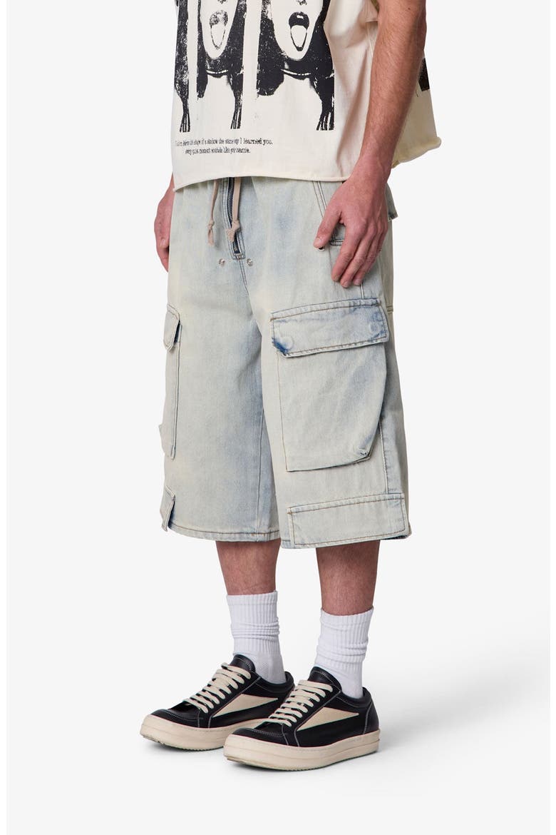 Rave Cargo Shorts, Alternate, color, VINTAGE BLUE