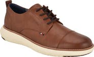 Tommy Hilfiger <p>Fader Faux Leather Cap Toe Derby (Men)</p>