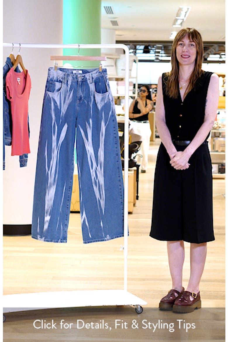 Relaxed Baggy Wide Leg Jeans video