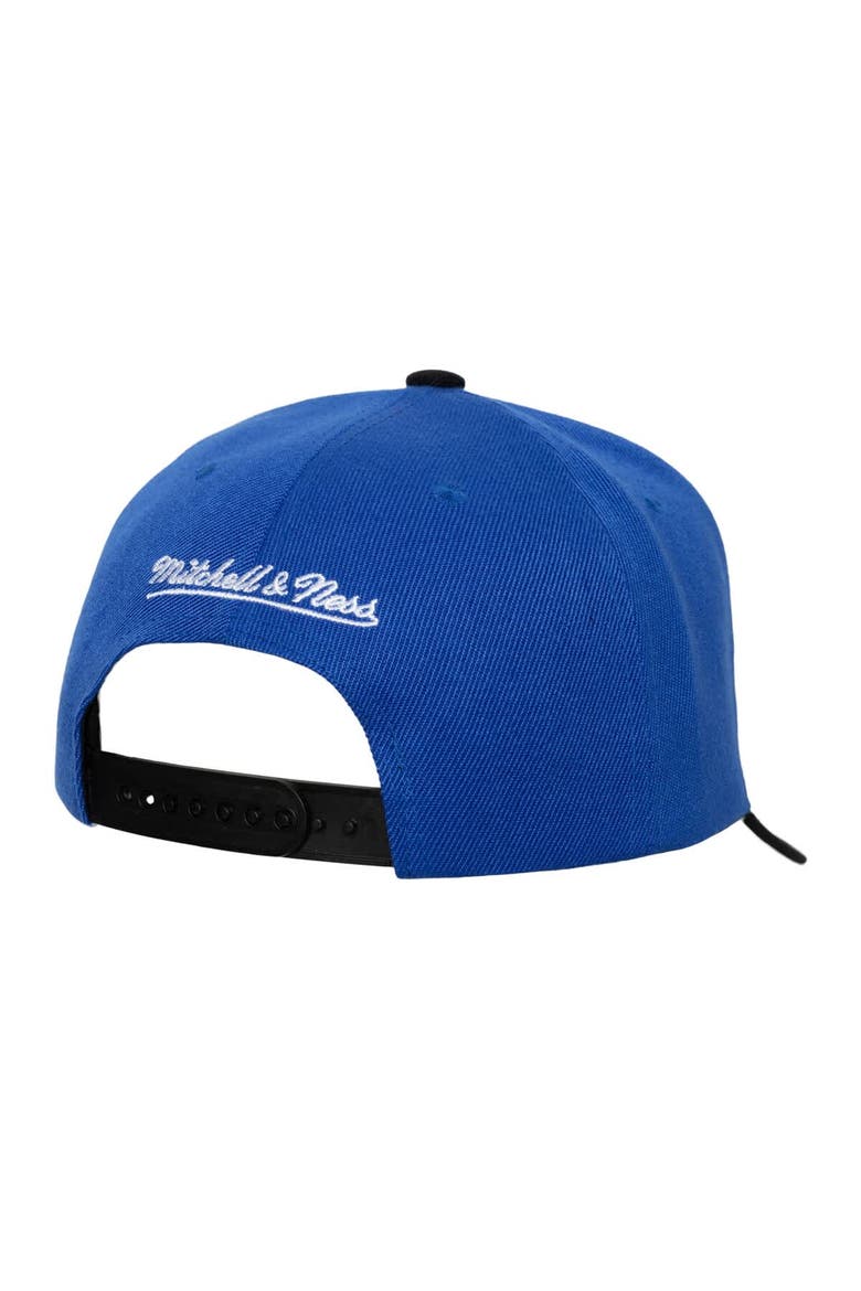 Men's Mitchell & Ness Royal/Black Golden State Warriors Underarch Two-Tone Pro Crown Snapback Hat, Alternate, color, Royal