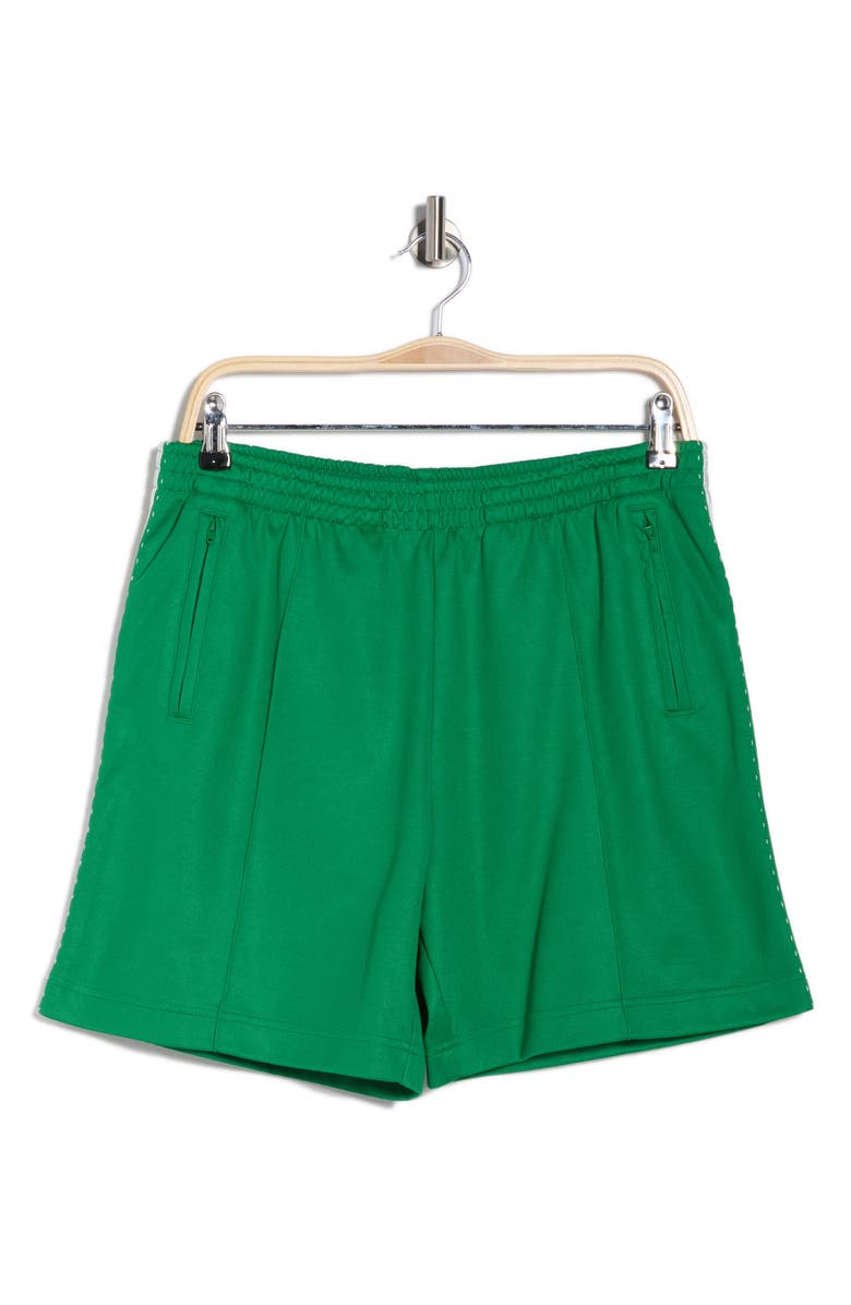 Re/Done Sunland Track Shorts, Main, color, Verde