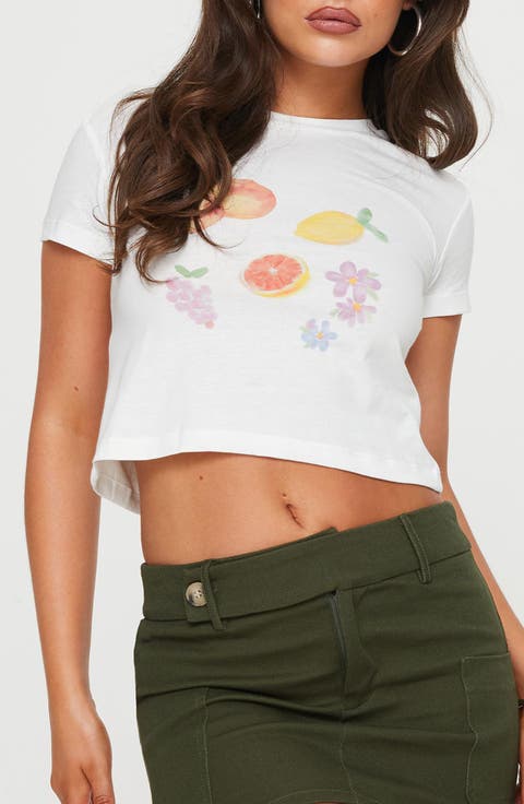Arri Graphic Crop Top