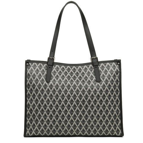 Lancaster Ikon Large Satchel in Blue