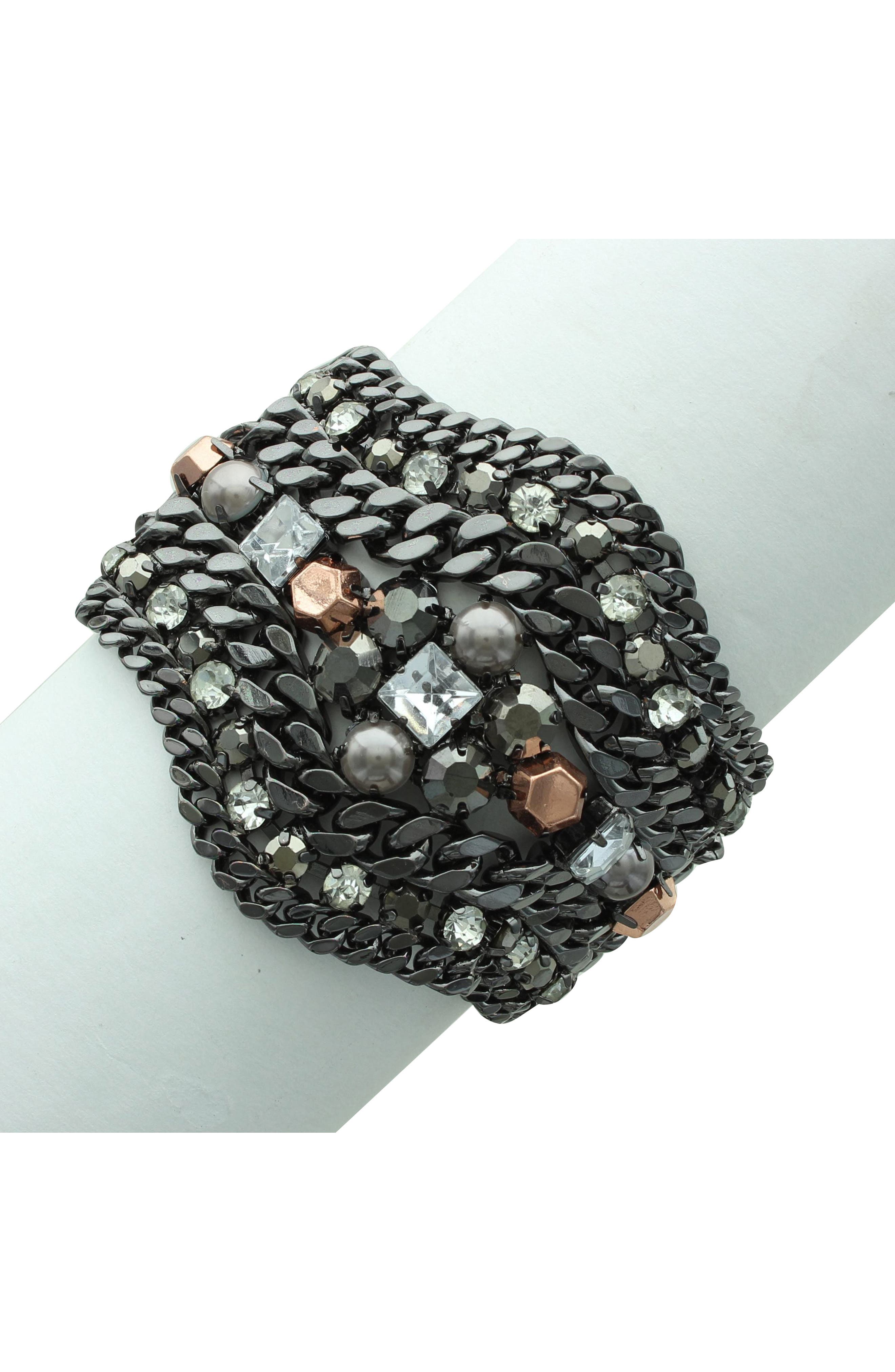 OLIVIA WELLES Gabriella Jeweled Bracelet